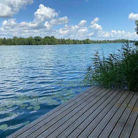 Miedzy Wodami - Domki Na Mazurach Mikolajki  Exterior photo